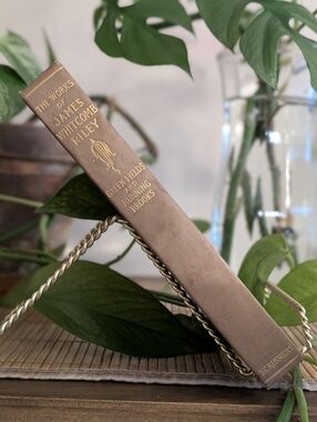 1894 "Green Fields and Running Brooks" by James Whitcomb Riley - Poetry